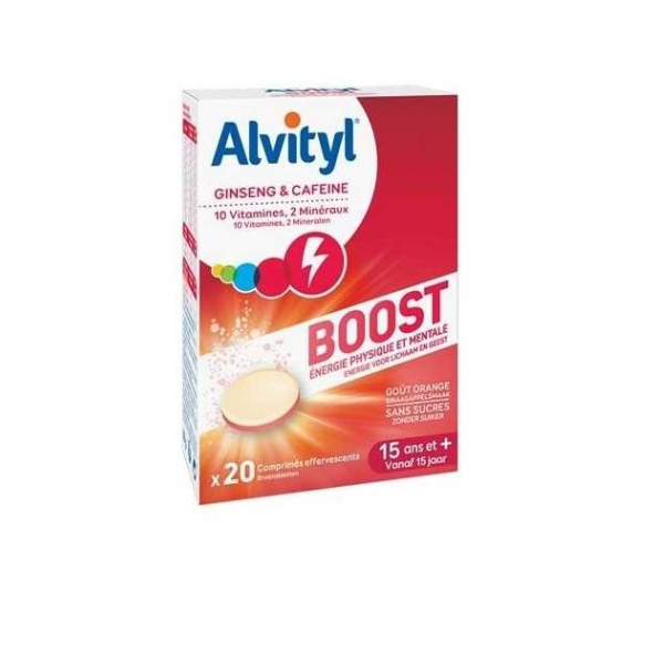 ALVITYL IMMUNITE BOOST TONUS EFFERVESCENT B/20 CP