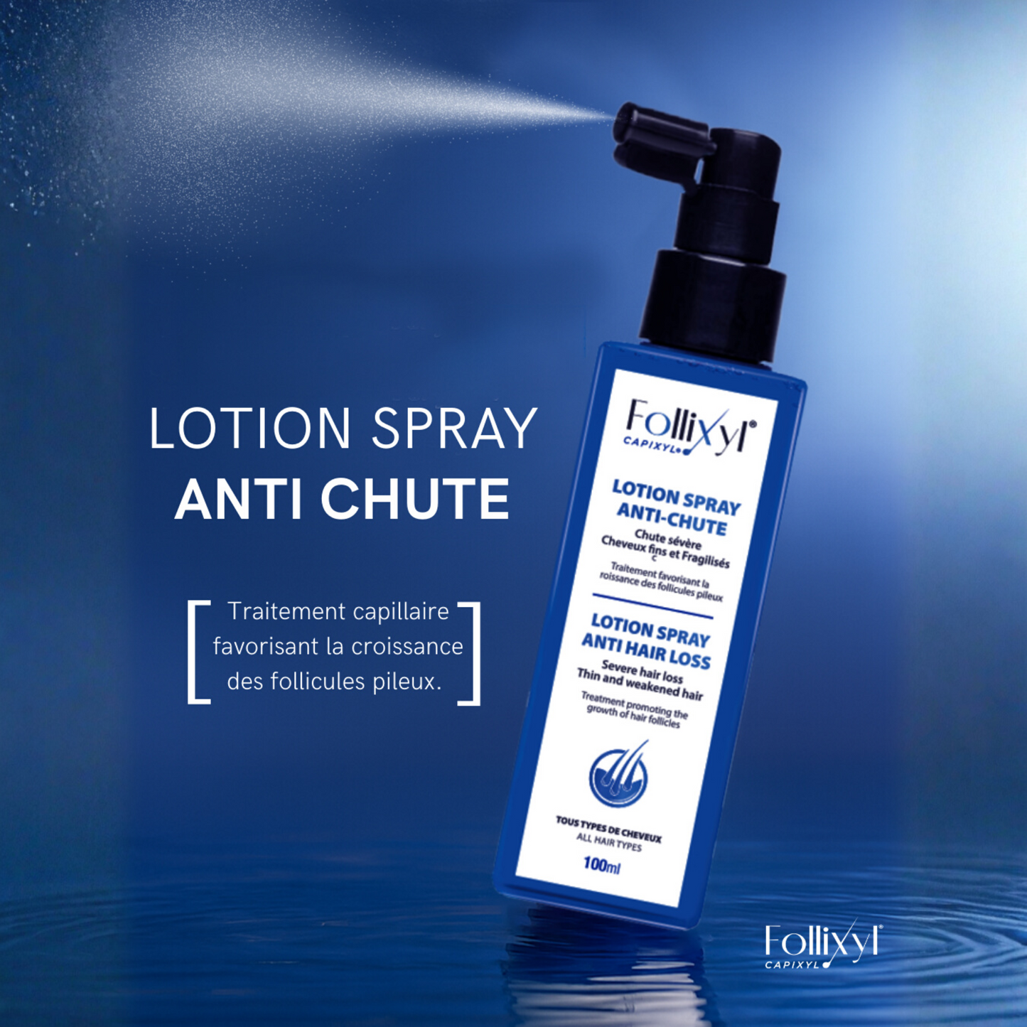FOLLIXYL ® Lotion Spray | Anti-chute original – Prix Tunisie – La Para Du Lac