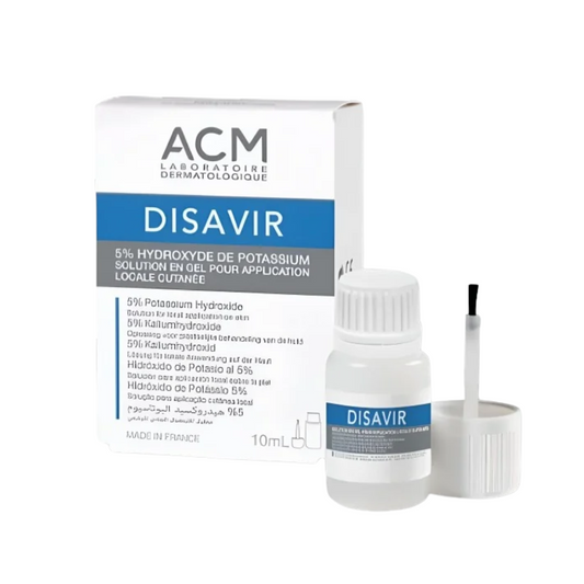 ACM Disavir 10ml gel traitement condylomes en Tunisie sur laparadulac.com, parapharmacie spécialisée en soins ciblés.


