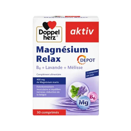 AKTIV Magnésium Relax DEPOT Tunisie original authentique - parapharmacie en ligne La Para Du Lac