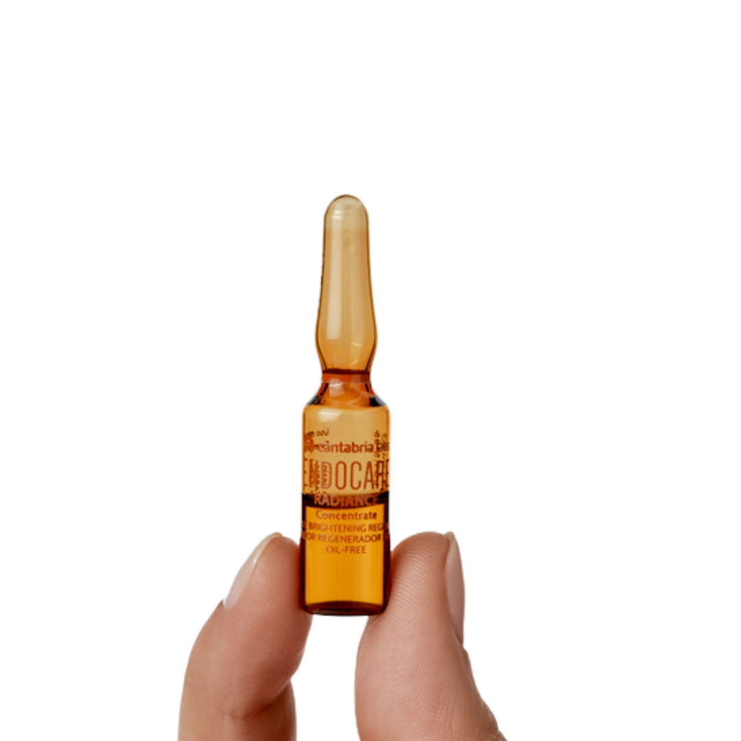 ENDOCARE Radiance Concentrate – ampoules soin éclat, anti-fatigue, booste la luminosité du teint – parapharmacie Tunisie LaparaDuLac