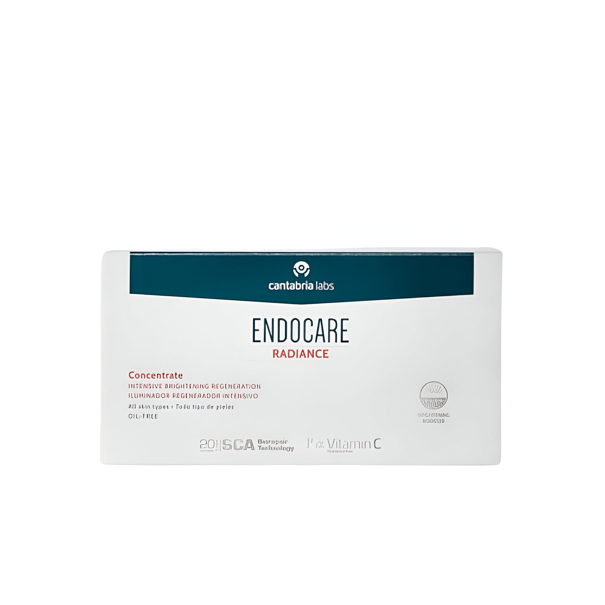 ENDOCARE Radiance Concentrate – ampoules soin éclat, anti-fatigue, booste la luminosité du teint – parapharmacie Tunisie LaparaDuLac