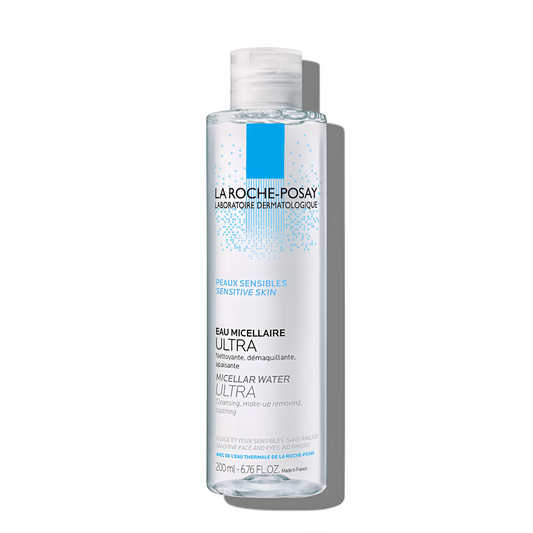 La Roche-Posay Eau Micellaire Ultra 200ml – Nettoyant visage doux Tunisie – Dispo sur laparadulac.com

