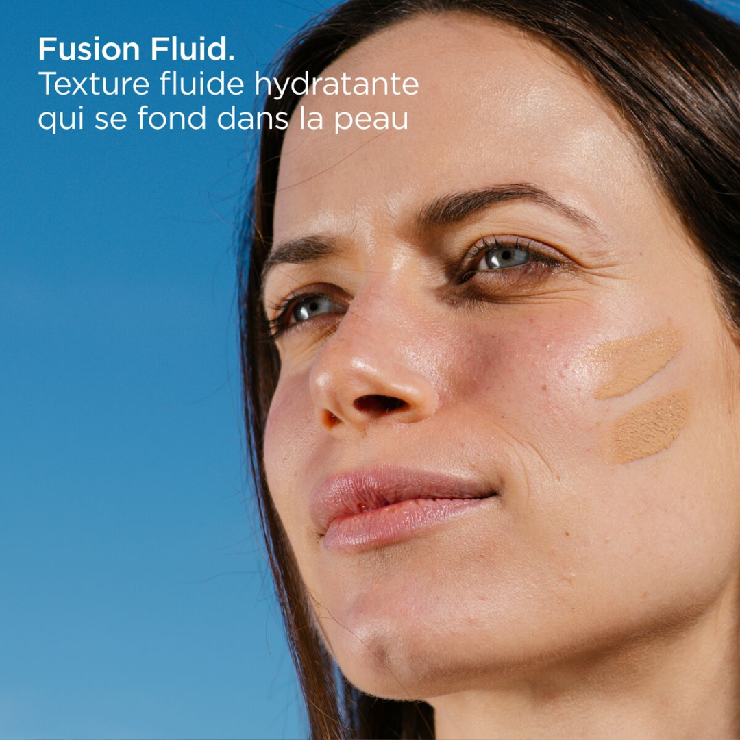 Fotoultra 100 Active Unify COLOR SPF 50+ – crème solaire teintée unifiante, disponible en ligne chez Laparadulac Parapharmacie Tunisie.

