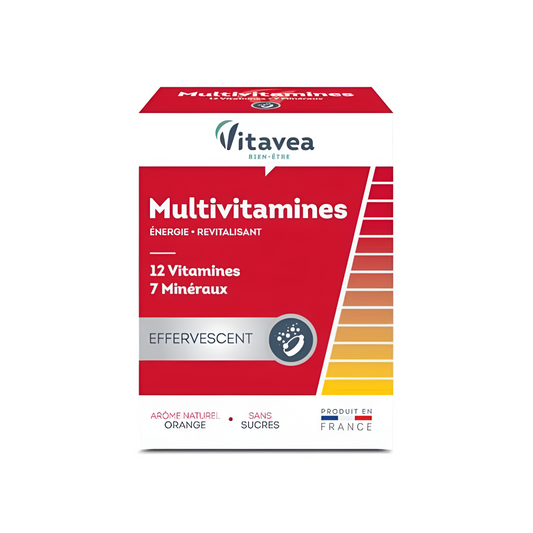 Complément multivitamines énergie Vitavea – parapharmacie Tunisie sur laparadulac.com – boost naturel forme et vitalité

