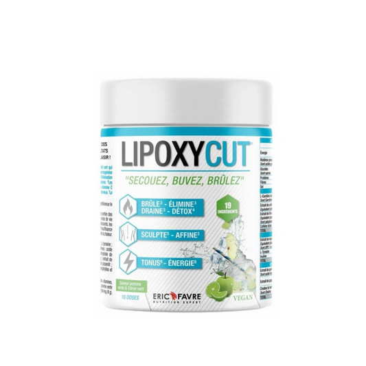 Image du pot Eric Favre Lipoxycut – complément alimentaire minceur brûle-graisses 120g

