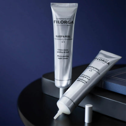 FILORGA SLEEP & PEEL Crème Micro-Peeling – Soin de nuit rénovateur visage sur laparadulac.com, parapharmacie en ligne en Tunisie