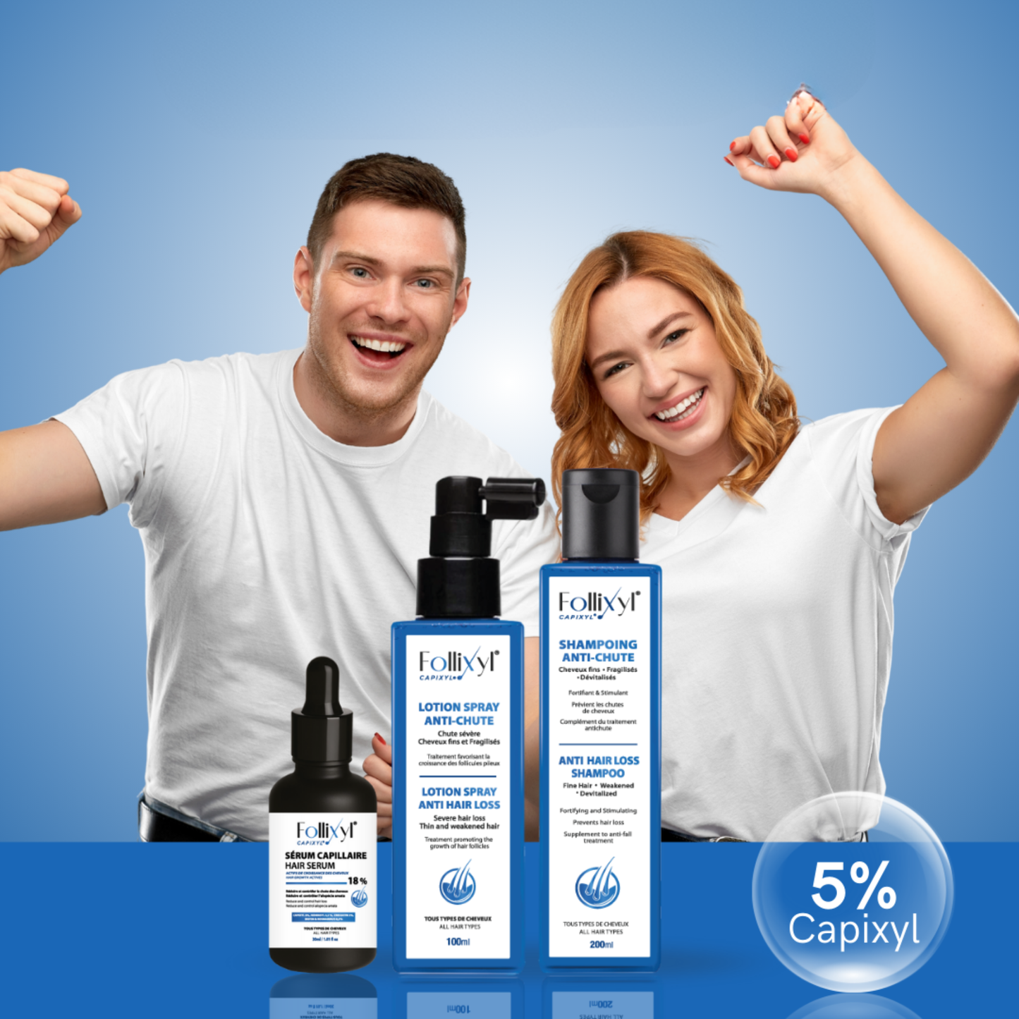 FOLLIXYL ® Pack Anti-chute Cheveux original – Prix Tunisie – La Para Du Lac