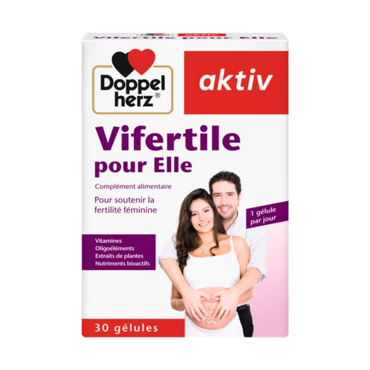 Complément Vifertile Homme de Doppelherz sur laparadulac.com, soutien naturel pour la fertilité masculine et santé reproductive.

