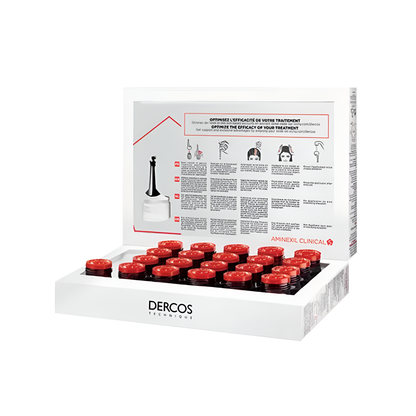 Traitement anti-chute Dercos Aminexil Clinical 5 pour femme disponible sur laparadulac.com, parapharmacie Tunisie contre perte de cheveux à Tunis.

