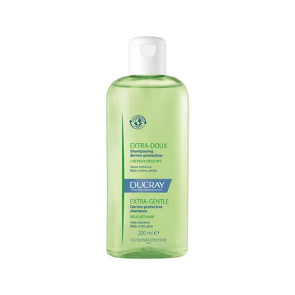Shampooing dermo-protecteur extra-doux Ducray – parapharmacie Tunisie sur laparadulac.com – formule naturelle 91 % adaptée à toute la famille

