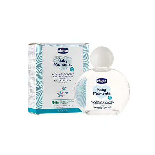 Eau de cologne bébé Chicco 100ml sans alcool – fraîcheur douce sur laparadulac.com parapharmacie Tunisie

