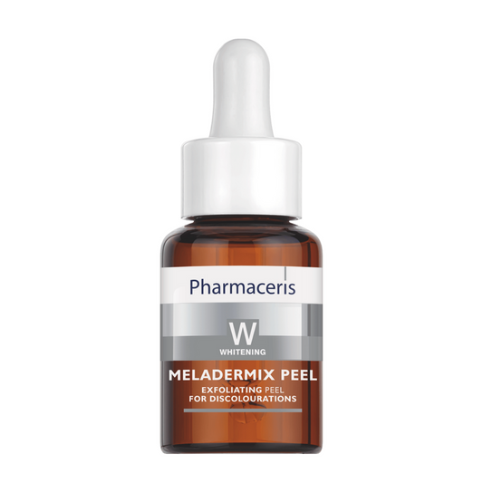 Image du peeling PHARMACERIS Meladermix 30 ml sur laparadulac.com, parapharmacie Tunisie – soin acide éclaircissant et anti-taches pour peaux sensibles.

