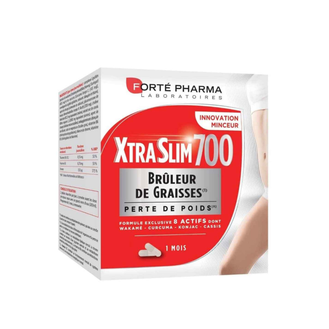 Complément alimentaire Xtraslim Coupe-Faim Forté Pharma disponible sur laparadulac.com, parapharmacie Tunisie experte en solutions minceur et bien-être.