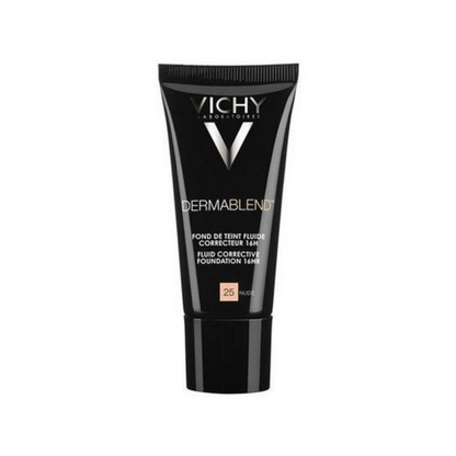 Fond de teint correcteur Dermablend Vichy Nude 25 sur laparadulac.com, parapharmacie Tunisie pour maquillage peau acnéique à Tunis.


