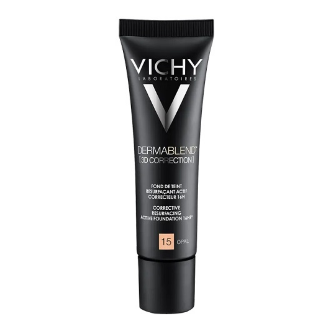 Fond de teint Vichy Dermablend 3D Correction 15 Opal disponible sur laparadulac.com, parapharmacie Tunisie pour correction teint à Tunis.

