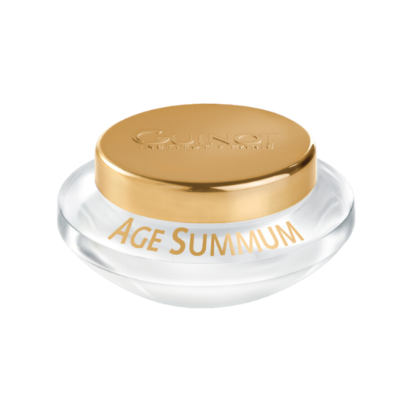 "GUINOT Crème Age Summum 50ml - Soin anti-âge premium pour réduire les rides, raffermir la peau et illuminer le teint. Disponible sur LaParaDuLac.com, votre parapharmacie en ligne en Tunisie et à Tunis. Découvrez nos prix compétitifs et profitez d'une livraison rapide.