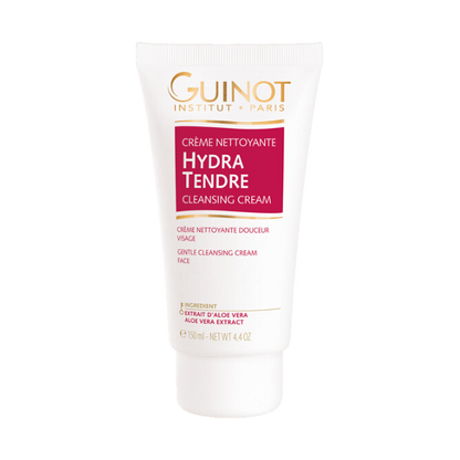 GUINOT Crème Nettoyante Hydra Tendre 150ml – Crème nettoyante douce pour tous les types de peau, même les plus sensibles. Formulée pour éliminer les impuretés et hydrater la peau en douceur, elle laisse le teint éclatant, souple et confortable. Idéale pour une utilisation quotidienne pour une peau propre et fraîche. Disponible sur laparadulac.com, la meilleure parapharmacie en Tunisie. Commandez dès maintenant et profitez de la livraison rapide partout en Tunisie."