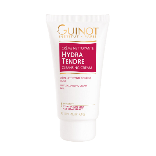 GUINOT Crème Nettoyante Hydra Tendre 150ml – Crème nettoyante douce pour tous les types de peau, même les plus sensibles. Formulée pour éliminer les impuretés et hydrater la peau en douceur, elle laisse le teint éclatant, souple et confortable. Idéale pour une utilisation quotidienne pour une peau propre et fraîche. Disponible sur laparadulac.com, la meilleure parapharmacie en Tunisie. Commandez dès maintenant et profitez de la livraison rapide partout en Tunisie."