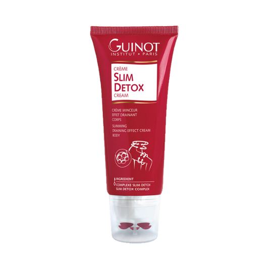 "GUINOT Crème Slim Detox 125ml – Crème minceur détoxifiante qui aide à réduire les toxines, lisser la peau et affiner la silhouette. Idéale pour retrouver une peau ferme et tonifiée. Disponible sur laparadulac.com, la meilleure parapharmacie en Tunisie. Commandez en ligne dès maintenant et profitez de la livraison rapide partout en Tunisie."