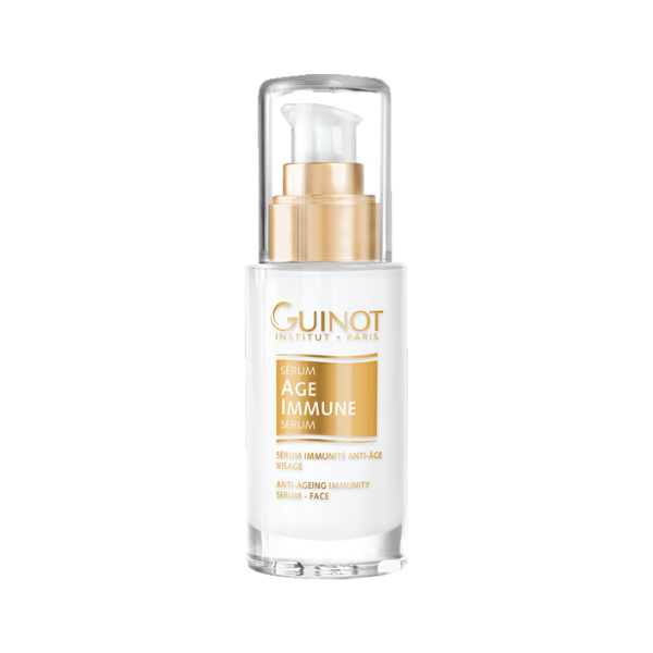 "Achetez GUINOT Sérum Age Immune 30ml sur LaParaDuLac.com, la meilleure parapharmacie en ligne en Tunisie et à Tunis. Ce sérum anti-âge révolutionnaire renforce les défenses naturelles de la peau, réduit les rides et préserve la jeunesse du visage. Livraison rapide et prix compétitifs sur votre parapharmacie tunisienne de confiance."