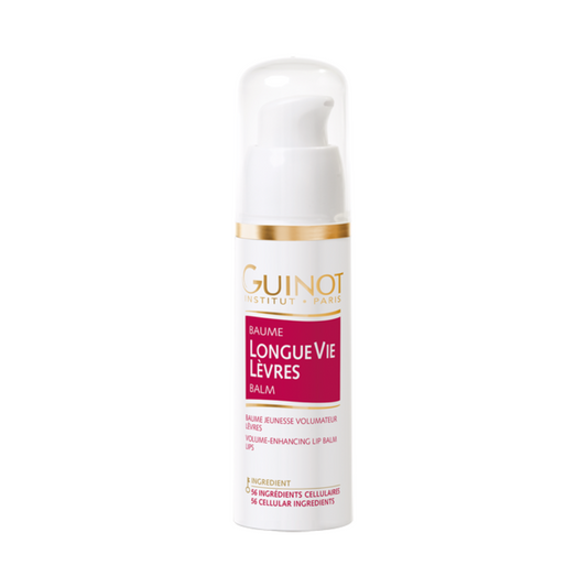 GUINOT Baume Longue Vie Lèvres – soin lèvres anti-ridules et repulpant à acheter sur laparadulac.com, parapharmacie Tunisie en ligne.

