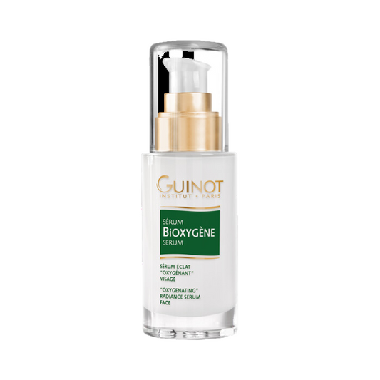 "GUINOT Sérum Bioxygène 30ml - Sérum revitalisant pour oxygéner la peau, améliorer son éclat et renforcer sa barrière naturelle. Commandez sur LaParaDuLac.com, votre parapharmacie en ligne en Tunisie et à Tunis. Offres exclusives, livraison rapide et qualité garantie."