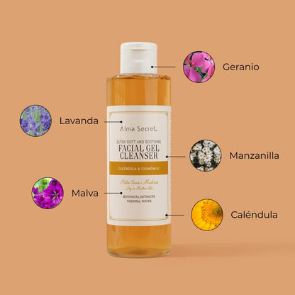 Produit ALMA SECRET gel nettoyant ultra-doux 200ml adapté aux peaux sensibles