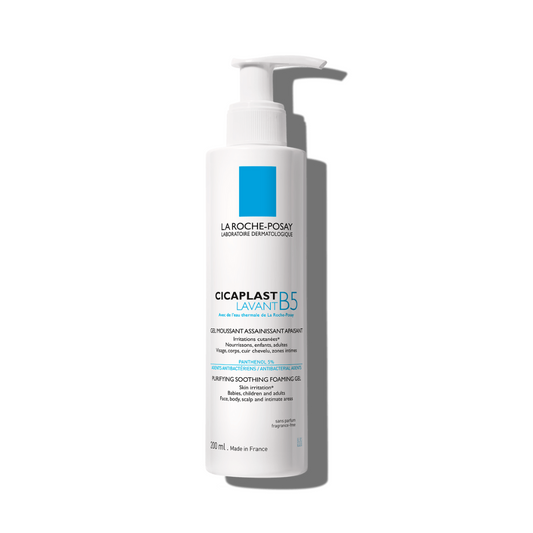 Cicaplast Gel Lavant B5 – nettoyant apaisant peau fragile pour toute la famille – Dispo Tunisie sur laparadulac.com

