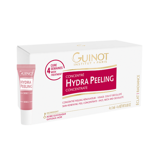 Concentré Hydra Peeling GUINOT 4x3ml Tunisie - Soin peeling hydratant parapharmacie lac 2 tunis - para pas cher
