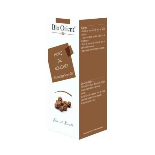 Huile de souchet Bio Orient 10ml – soin post-épilation naturel disponible en Tunisie sur laparadulac.com, parapharmacie Tunisie.