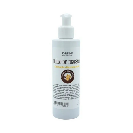 Huile de massage Lavande K-Reine 200ml à découvrir sur laparadulac.com, parapharmacie Tunisie pour apaiser les muscles et favoriser la détente naturelle.

