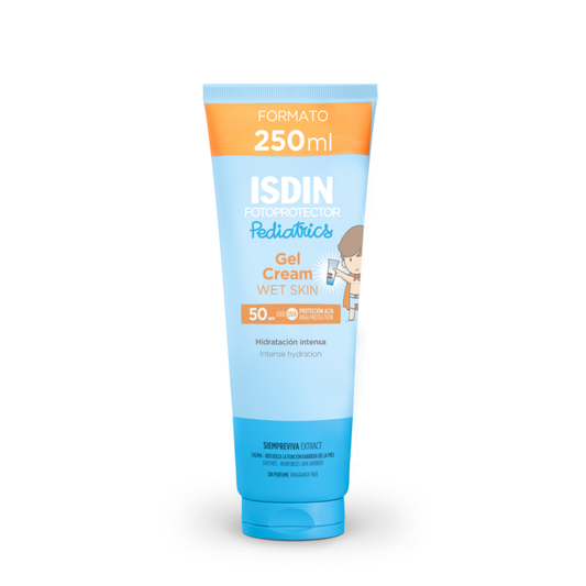 Crème solaire ISDIN Gel Cream SPF50 pour enfants – Laparadulac Parapharmacie Tunisie.

