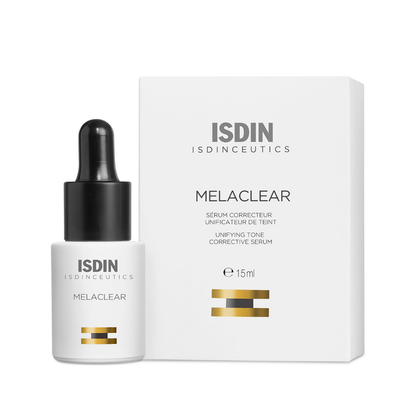 ISDIN Melaclear sérum correcteur unifiant 15ml – Disponible sur laparadulac.com – Laparadulac Parapharmacie Tunisie.