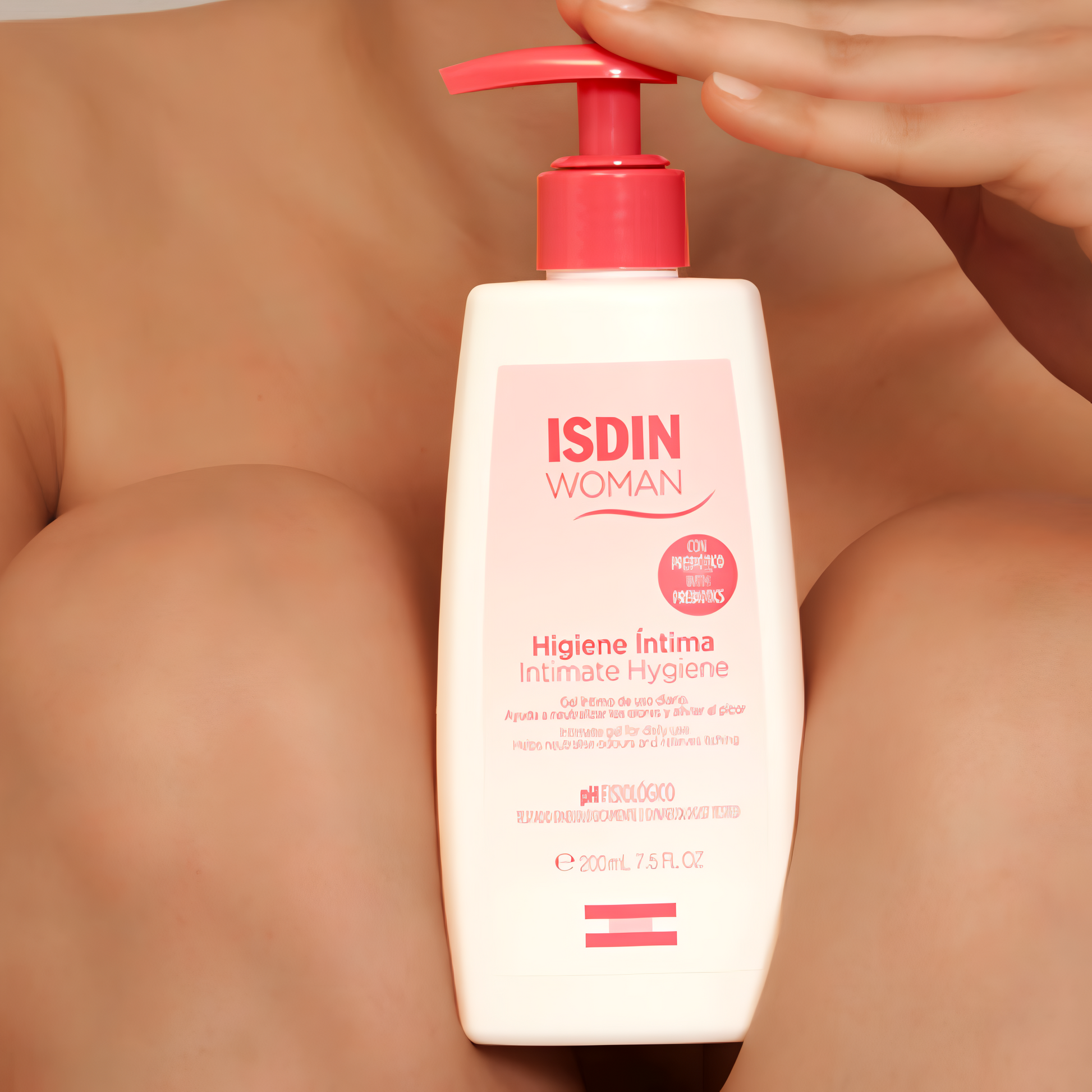 ISDIN Woman Gel Intime 200ml - Gel lavant intime apaisant et hydratant, idéal pour l’hygiène féminine quotidienne. Laparadulac Parapharmacie Tunisie. Disponible sur laparadulac.com.

