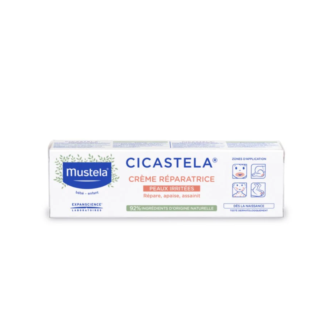 Crème réparatrice Mustela Cicastela 40ml – soin bébé & famille sur laparadulac.com, parapharmacie Tunisie.