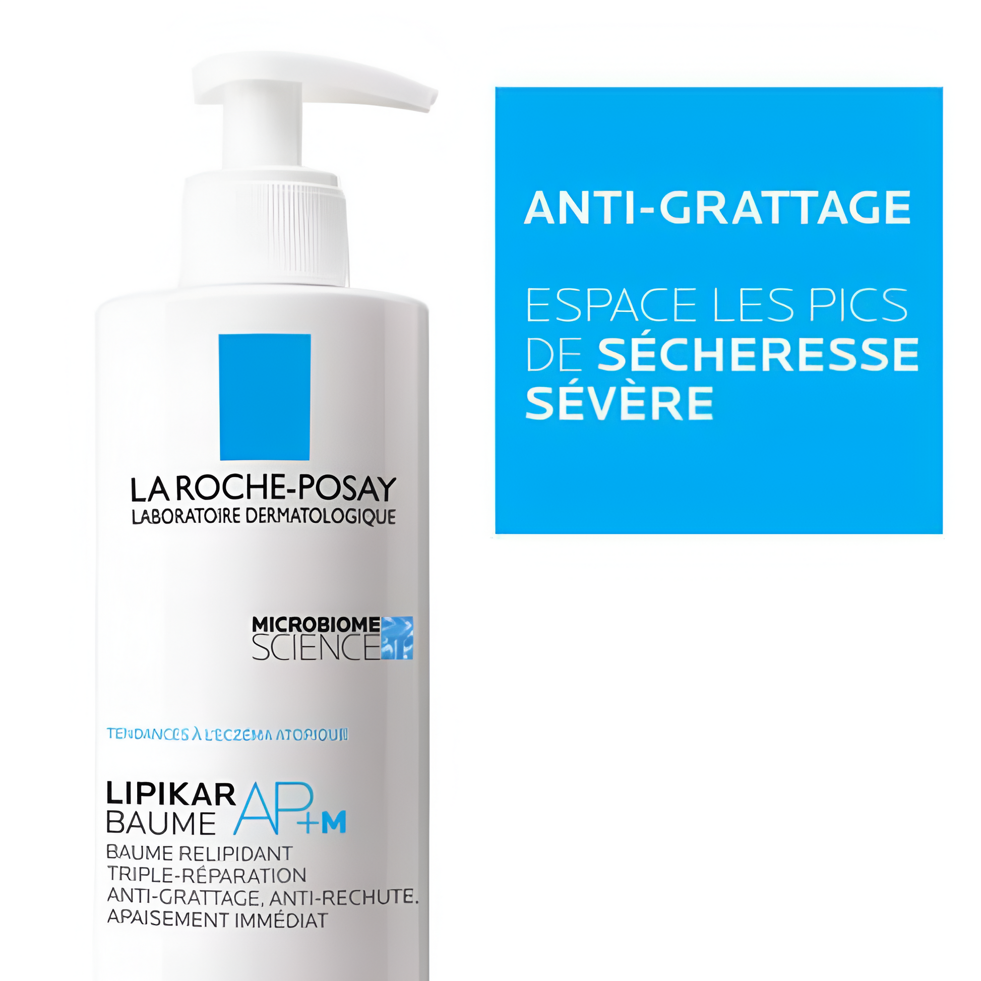 La Roche-Posay Lipikar Baume AP+M – baume relipidant anti-grattage peau atopique – parapharmacie en ligne Tunisie – laparadulac.com

