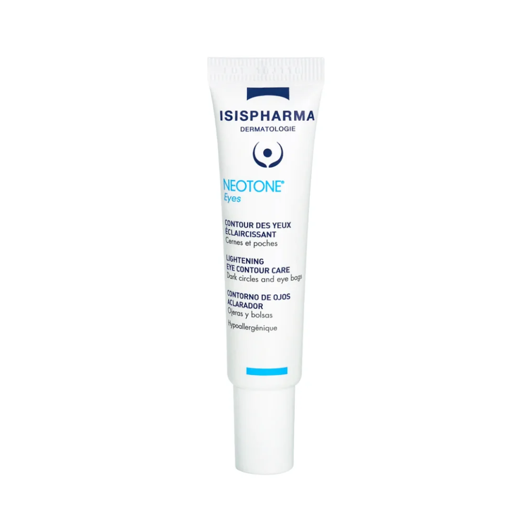 ISISPHARMA Neotone Eyes Contour des Yeux Tunisie – soin contour des yeux anti-cernes et anti-taches, crème dépigmentante regard, dermocosmétique française ISISPHARMA, parapharmacie en ligne Tunisie Lac 2, produits ISISPHARMA originaux pas cher Tunisie, acheter Neotone Eyes en Tunisie sur laparadulac.com