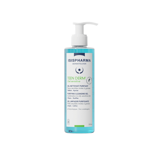 "Isispharma Teen Derm Gel nettoyant purifiant 150ml – parapharmacie Tunisie – disponible sur laparadulac.com"


