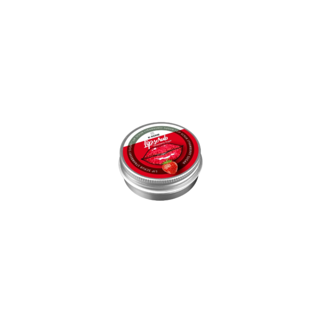 Soin lèvres exfoliant et hydratant K‑REINE goût cerise, fraise ou vanille – disponible sur laparadulac.com, parapharmacie Tunisie

