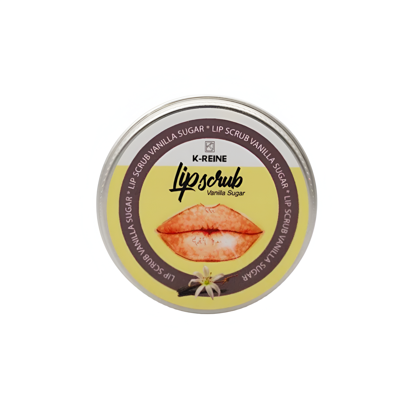 Soin lèvres exfoliant et hydratant K‑REINE goût cerise, fraise ou vanille – disponible sur laparadulac.com, parapharmacie Tunisie