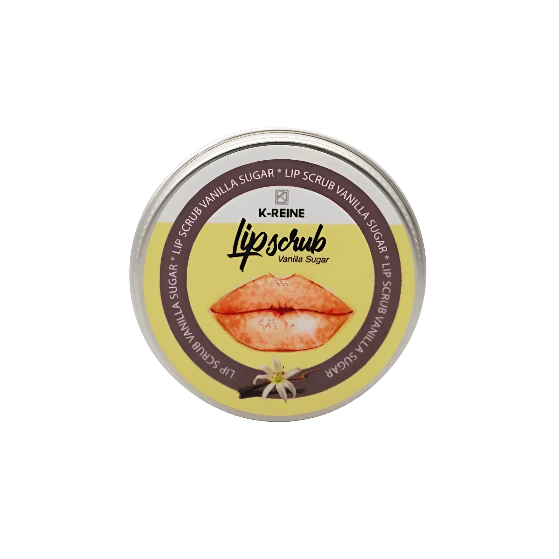 K-REINE Lip Scrub Vanilla Sugar gommage lèvres parfum vanille sucre | La Para Du Lac