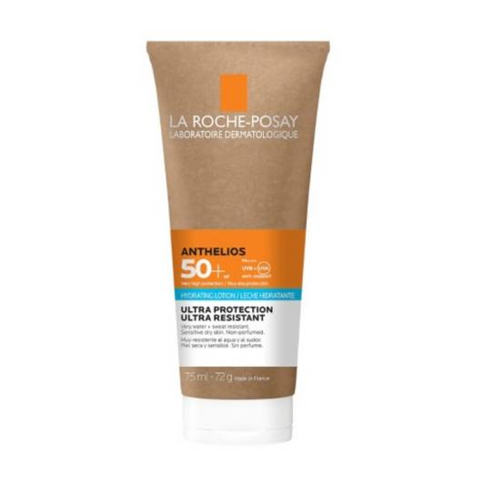 La Roche-Posay Anthelios Lait Hydratant SPF50+ – Crème solaire peau sèche Tunisie – achat sur laparadulac.com

