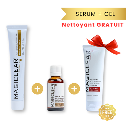 MAGICLEAR® Pack Sublime Éclat – routine visage éclaircissante anti-taches, teint lumineux, La Para du Lac Tunisie