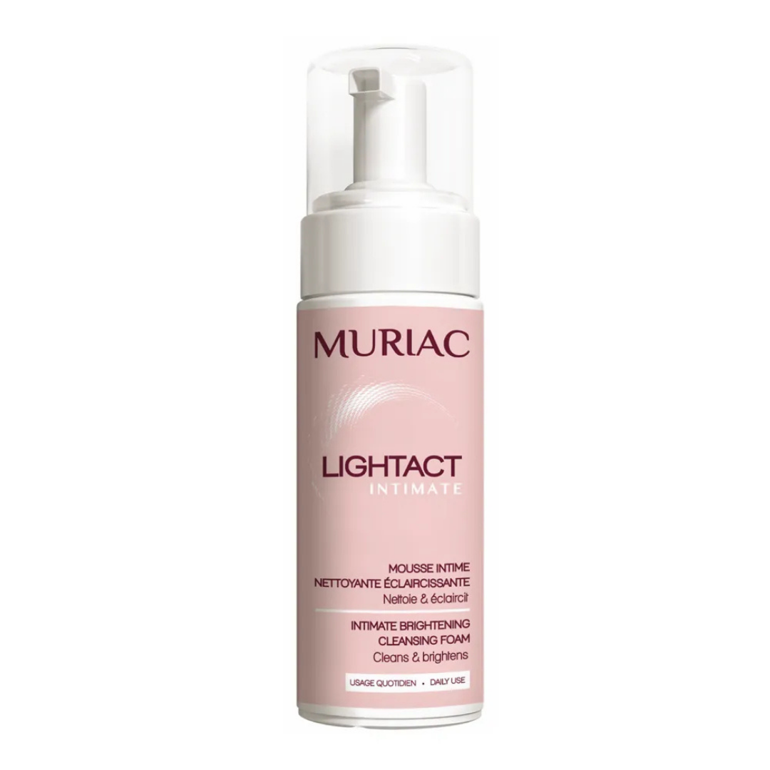 MURIAC Mousse Nettoyante Intime Éclaircissante – Hygiène et soin des zones intimes sensibles, 150ml.

