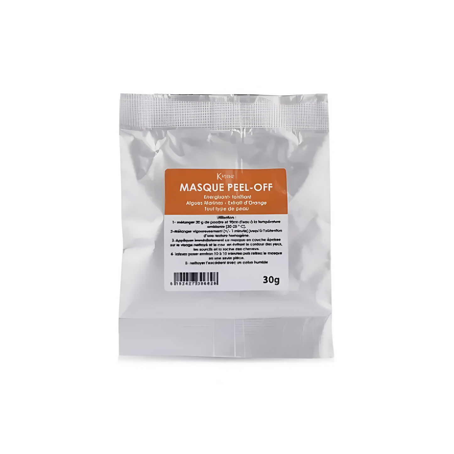 Masque peel-off énergisant K-Reine BT 10 doses, disponible sur laparadulac.com, parapharmacie Tunisie pour réveiller la peau et révéler un teint éclatant.

