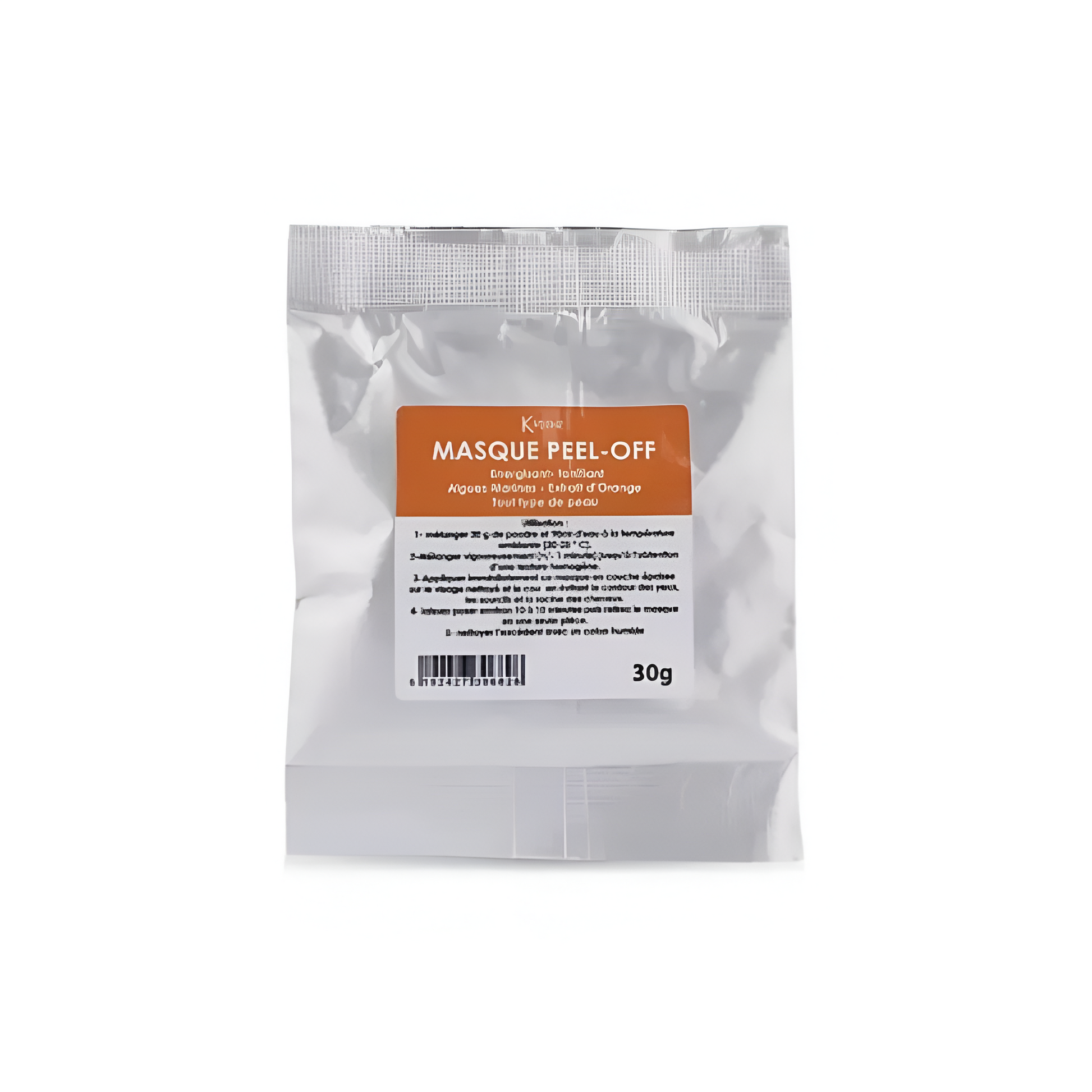 Masque peel-off énergisant K-Reine BT 10 doses, disponible sur laparadulac.com, parapharmacie Tunisie pour réveiller la peau et révéler un teint éclatant.

