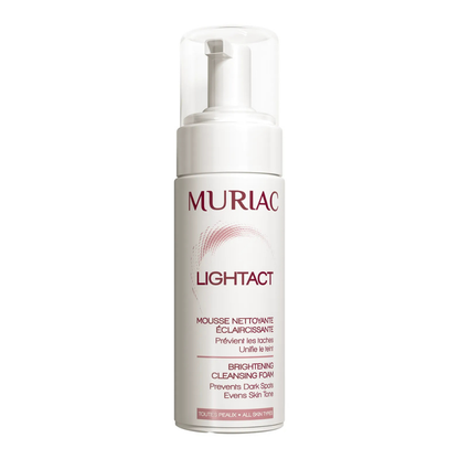 Mousse nettoyante éclaircissante Muriac Lightact 150 ml – unifie, purifie, prévient taches – laparadulac.com – parapharmacie Tunisie


