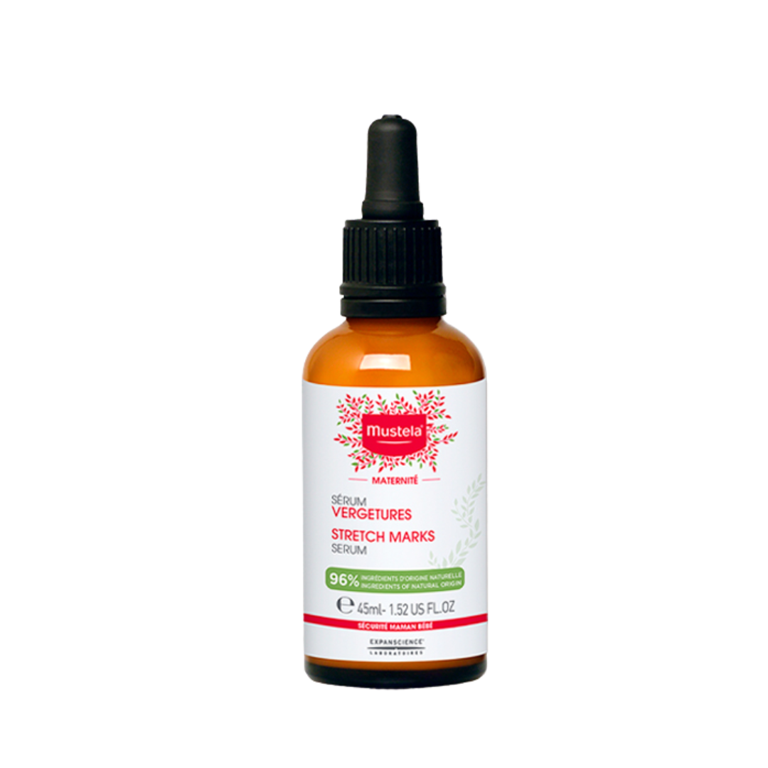 Sérum anti-vergetures Mustela 45ml pour mamans – laparadulac.com, parapharmacie Tunisie.