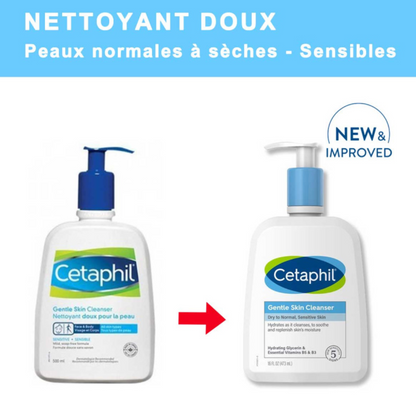 Lotion nettoyante visage et corps Cetaphil – parapharmacie Tunisie sur laparadulac.com